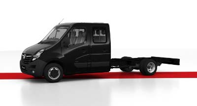 Vauxhall Movano Conversions Range - Available In Pearl Black